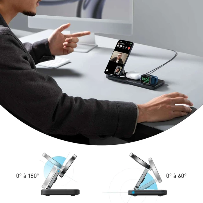 شارژر بی سیم Anker مدل MagGo B25M13