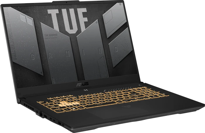 لپ تاپ گیمینگ 17.3 اینچ ASUS مدل TUF Gaming F17 FX707ZC4-HX039 (i5 12500H-8GB-512GB SSD-RTX 3050-FHD-Backlight)
