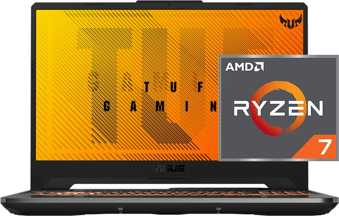 لپ تاپ گیمینگ 15.6 اینچ Asus مدل TUF Gaming A15 FA506NCR-WH71 (R7 7435HS-8GB-512GB SSD-RTX3050-FHD-Backlight)