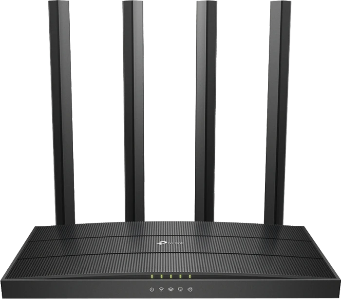 TP-LINK ARCHER C6(EU) VER4.0 BLACK ASLI WIRELESS ROUTER