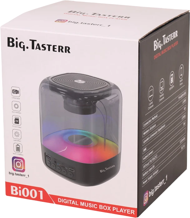 اسپیکر قابل حمل Biq Tasterr مدل BI001