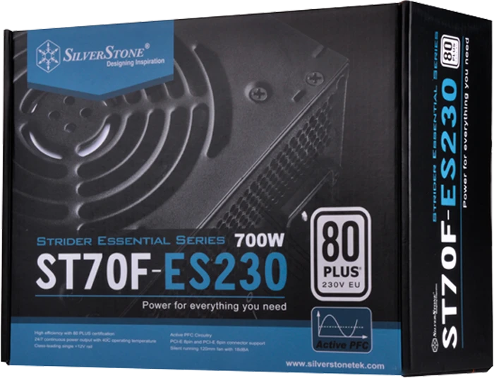 پاور 700 وات SilverStone مدل ST70F-ES230 80Plus
