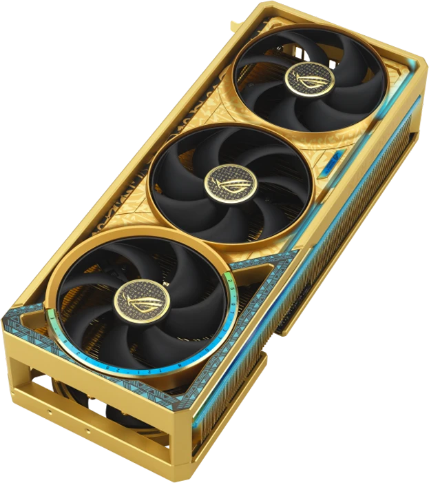 کارت گرافیک ASUS مدل ROG Astral GeForce RTX 5090 Dhahab OC Edition