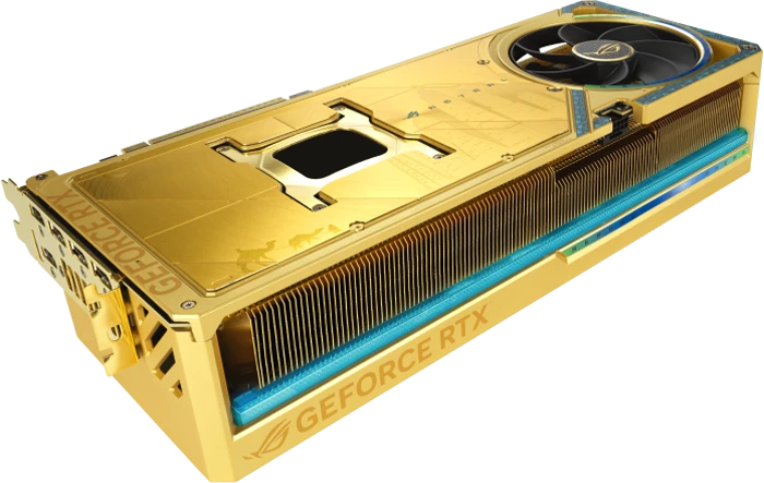 کارت گرافیک ASUS مدل ROG Astral GeForce RTX 5090 Dhahab OC Edition
