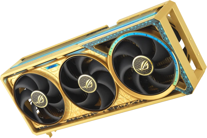 کارت گرافیک ASUS مدل ROG Astral GeForce RTX 5090 Dhahab OC Edition