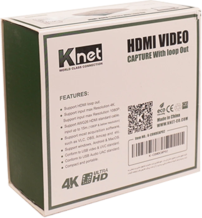 کارت کپچر HDMI کی نت مدل K-COHDCAP01