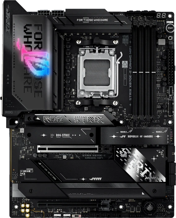 باندل مادربرد Asus ROG STRIX X870E-E Gaming WiFi به همراه پردازنده AMD Ryzen 9 9950X
