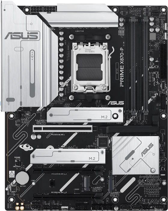 باندل مادربرد Asus Prime X870-P به همراه پردازنده AMD Ryzen 9 7900X3D