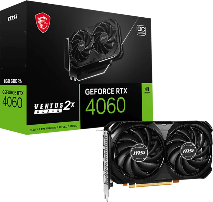 کارت گرافیک MSI مدل GeForce RTX 4060 VENTUS 2X 8G OC