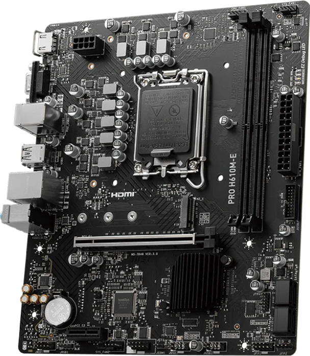 مادربرد MSI مدل PRO H610M-E