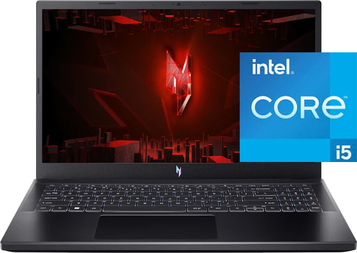 لپ تاپ گیمینگ 15.6 اینچ Acer مدل Nitro V 15 ANV15-51-51H9 (i5 13420H-24GB-512GB SSD-RTX 4050-FHD-Backlight)