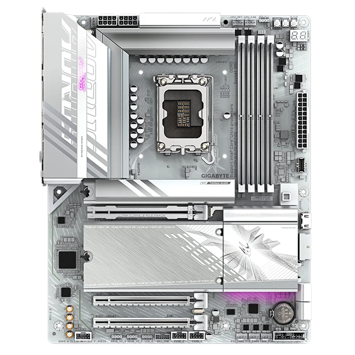 مادربرد GIGABYTE مدل B860 AORUS ELITE WIFI7 ICE DDR5