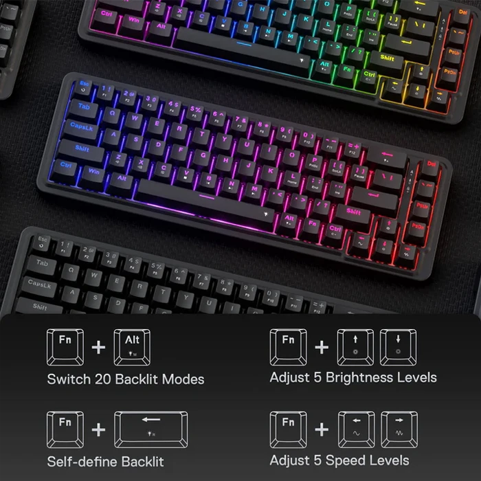 کیبورد سیمی Redragon مدل NOVA K709 RGB