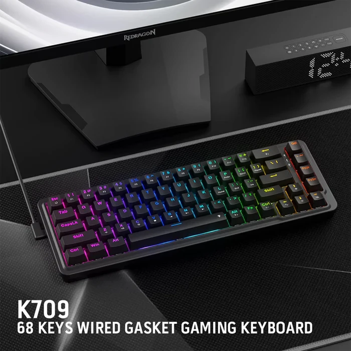 کیبورد سیمی Redragon مدل NOVA K709 RGB