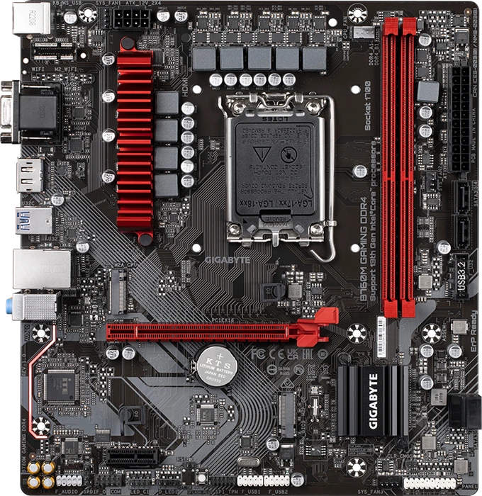 کالا Gigabyte مدل B760M GAMING DDR4 REV.1.1 AVAJANG MB