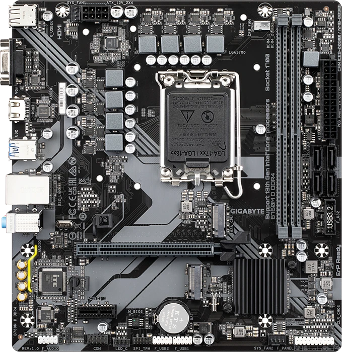 کالا Gigabyte مدل B760M D DDR4 REV.1.0 AVAJANG MB