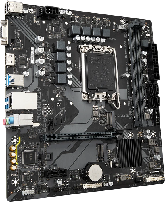 مادربرد GIGABYTE مدل B760M D DDR4 (rev. 1.0)