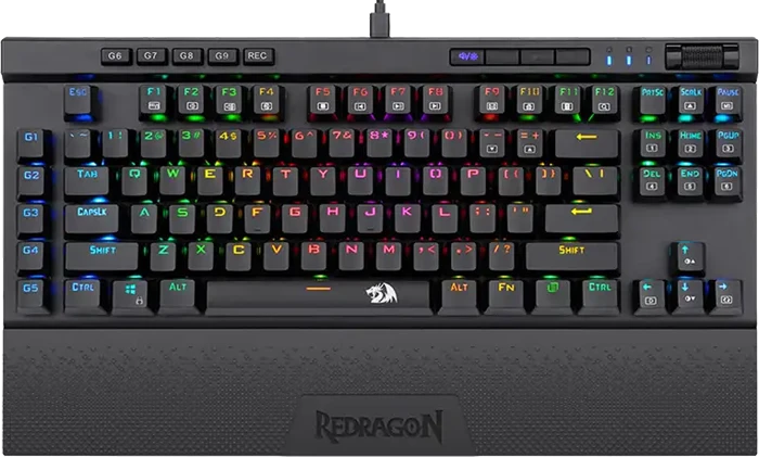 REDRAGON GAMING MAGIC WAND K587 BLUE SWITCH BLACK TAKHTJAMSHID MECHANICAL KB