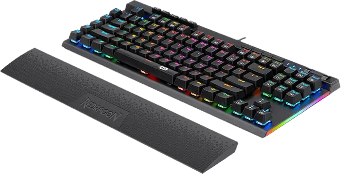 کیبورد سیمی گیمینگ Redragon مدل MAGIC WAND K587 با سوییچ آبی