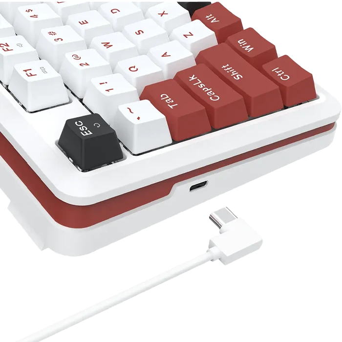کیبورد سیمی گیمینگ Redragon مدل STORMHUNTER K721 WRB