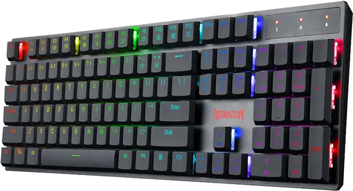 کیبورد سیمی گیمینگ Redragon مدل STATIC X K535-KB با سوییچ آبی