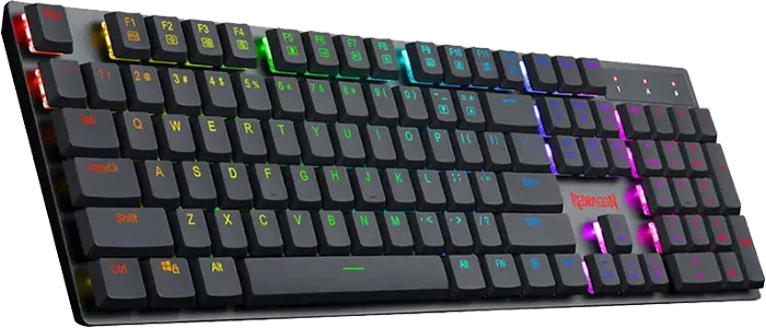 کیبورد سیمی گیمینگ Redragon مدل STATIC X K535-KB با سوییچ آبی