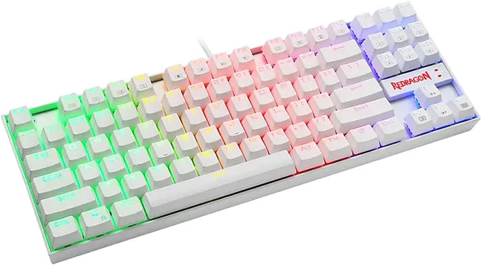کیبورد سیمی گیمینگ Redragon مدل KUMARA K552 RGB با سوئیچ آبی