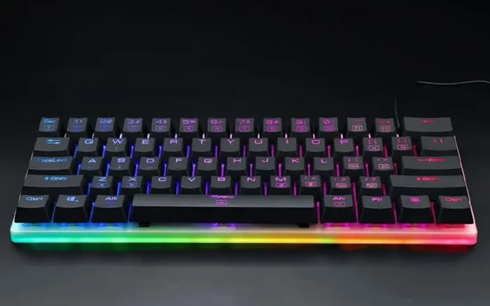 کیبورد سیمی گیمینگ Redragon مدل ALIEN K605 با سوئیچ آبی