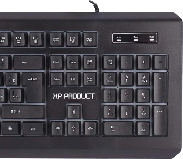 کیبورد سیمی گیمینگ XP Product مدل XP-11100N