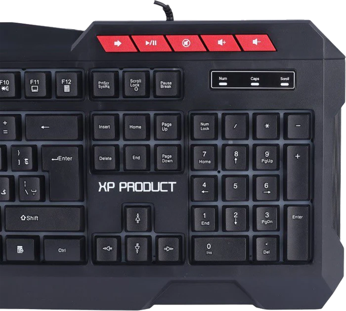 کیبورد سیمی گیمینگ XP Product مدل XP-11700N