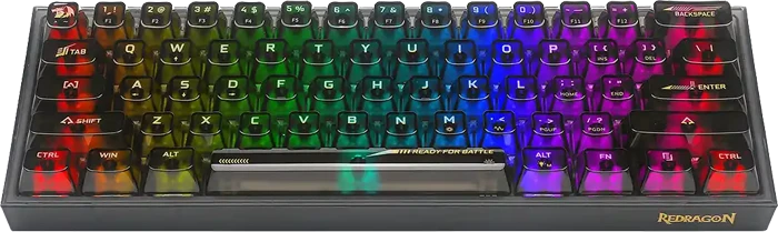 کیبورد سیمی گیمینگ Redragon مدل K617 CTP RGB