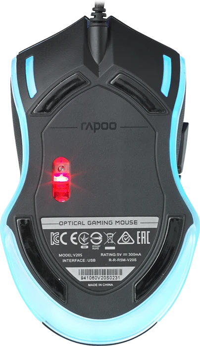 موس سیمی گیمینگ Rapoo مدل V20S