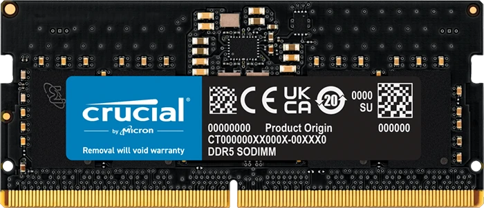 رم لپ تاپ 8 گیگابایت Crucial مدل CT8G56C46S5 DDR5 5600MHz CL46