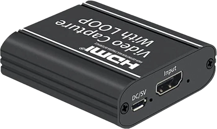 K-NET HDMI VIDEO CAPTURE WITH LOOP OUT 4K K-COHDCAP02