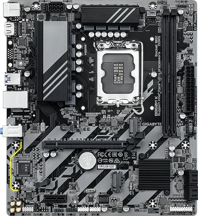 مادربرد GIGABYTE مدل B860M K DDR5