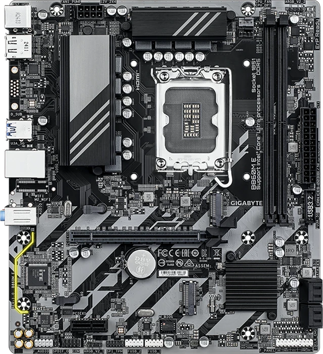 مادربرد GIGABYTE مدل B860M E