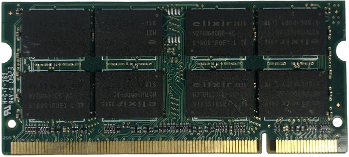 رم لپ تاپ Elixir مدل M2NG64TU8HD5B-AC DDR2 6400MHz