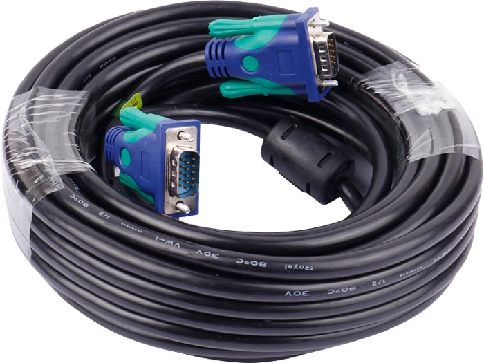 کابل 10 متری VGA رویال مدل VGA 3+6