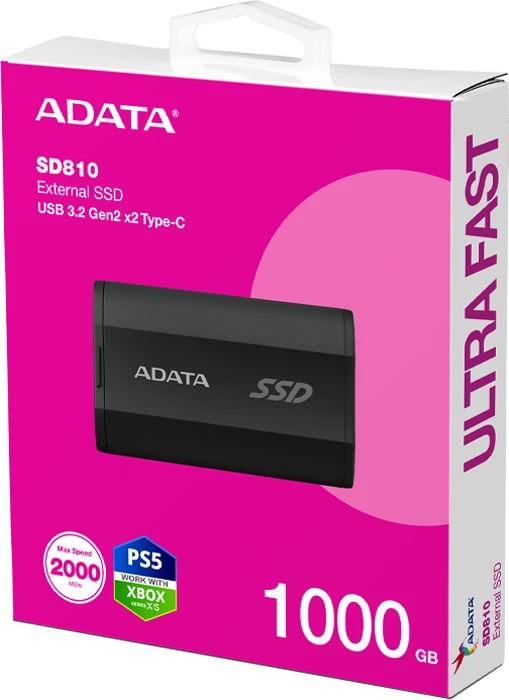 حافظه SSD اکسترنال 1 ترابایت Adata مدل SD810