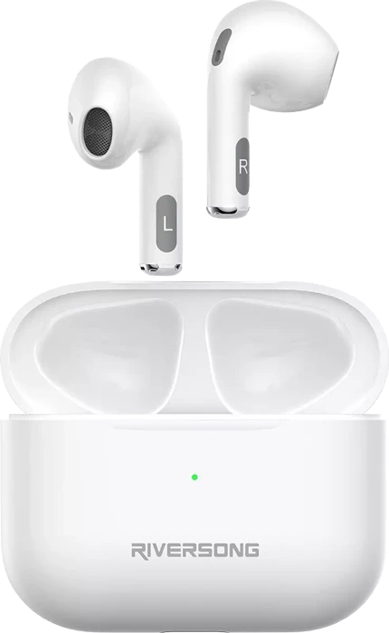 RIVERSONG AIR MINI PRO EA208 WHITE WIRELESS EARPHONES