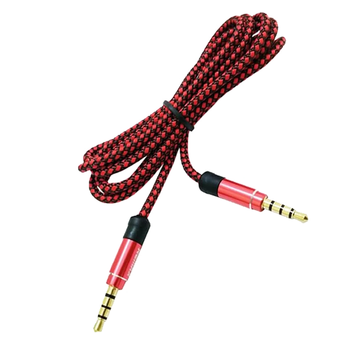 BRAIDED AUX 0.9M CABLE