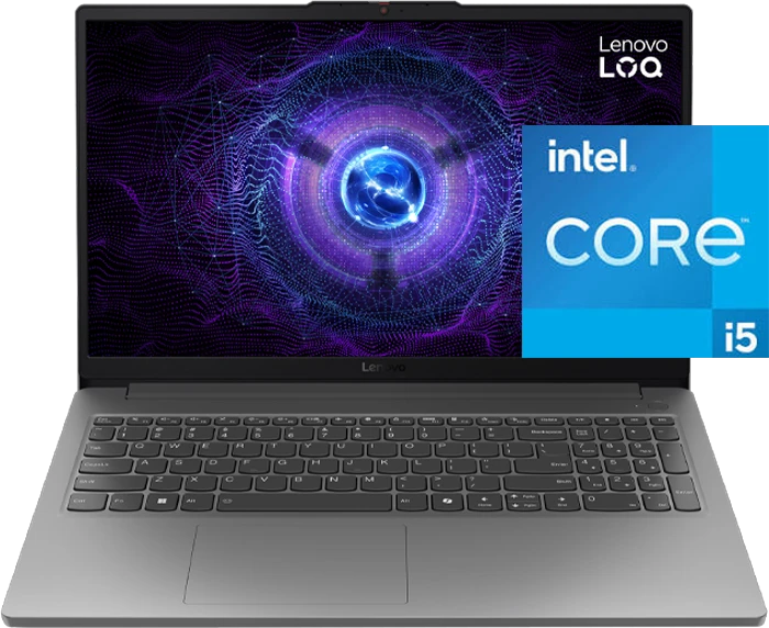 لپ تاپ گیمینگ 15.6 اینچ Lenovo مدل LOQ 15IAX9E (i5 12450HX-16GB-512GB SSD-RTX2050-FHD)