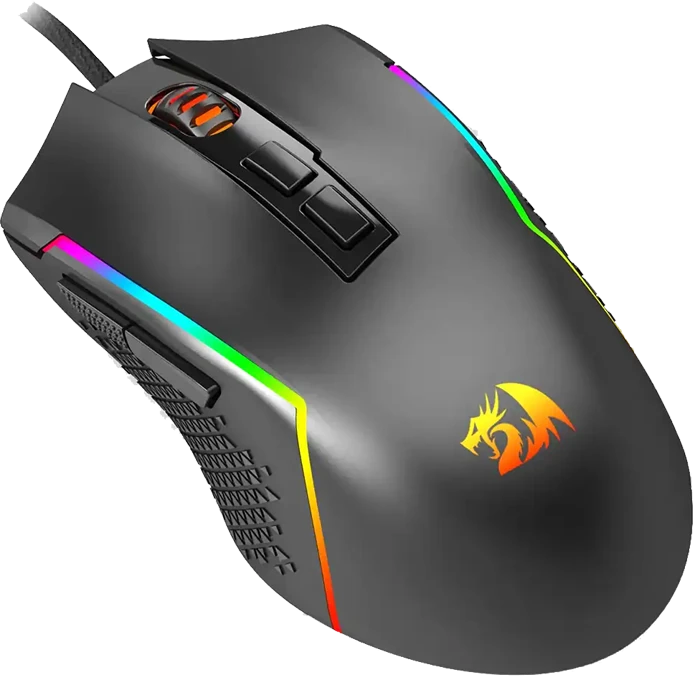 موس سیمی گیمینگ Redragon مدل Trident Lite M616 RGB