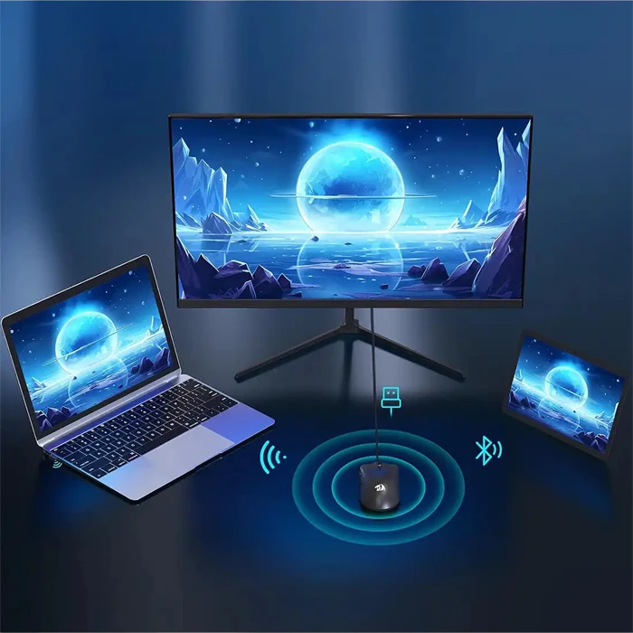 موس بی سیم گیمینگ Redragon مدل NEVA M815 PRO