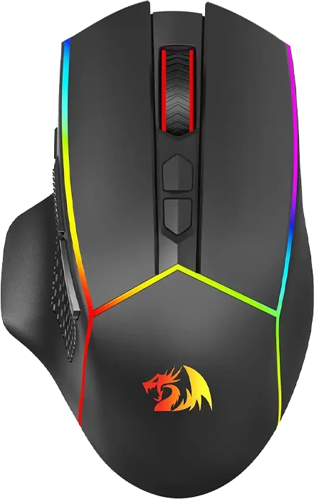 موس بی سیم گیمینگ Redragon مدل AXE M814 PRO RGB