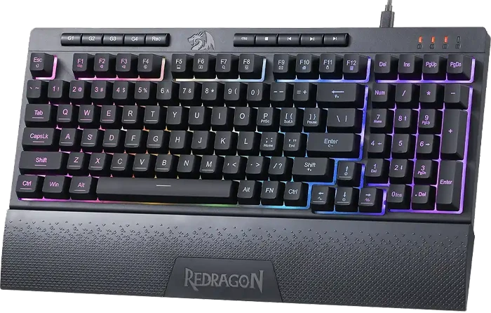 کیبورد سیمی گیمینگ Redragon مدل SHIVA K515 RGB