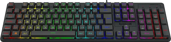 کیبورد سیمی گیمینگ Redragon مدل Netherbane K521 RGB