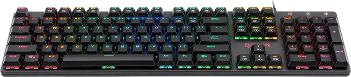 کیبورد سیمی گیمینگ Redragon مدل Shrapnel K589 RGB با سوئیچ قرمز