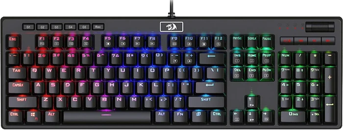 REDRAGON GAMING MANYU K579 RGB BLUE SWITCH BLACK TAKHTJAMSHID MECHANICAL KB