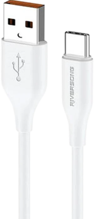 RIVERSONG BETA 09 CT85 1M WHITE USB TO TYPE-C CABLE